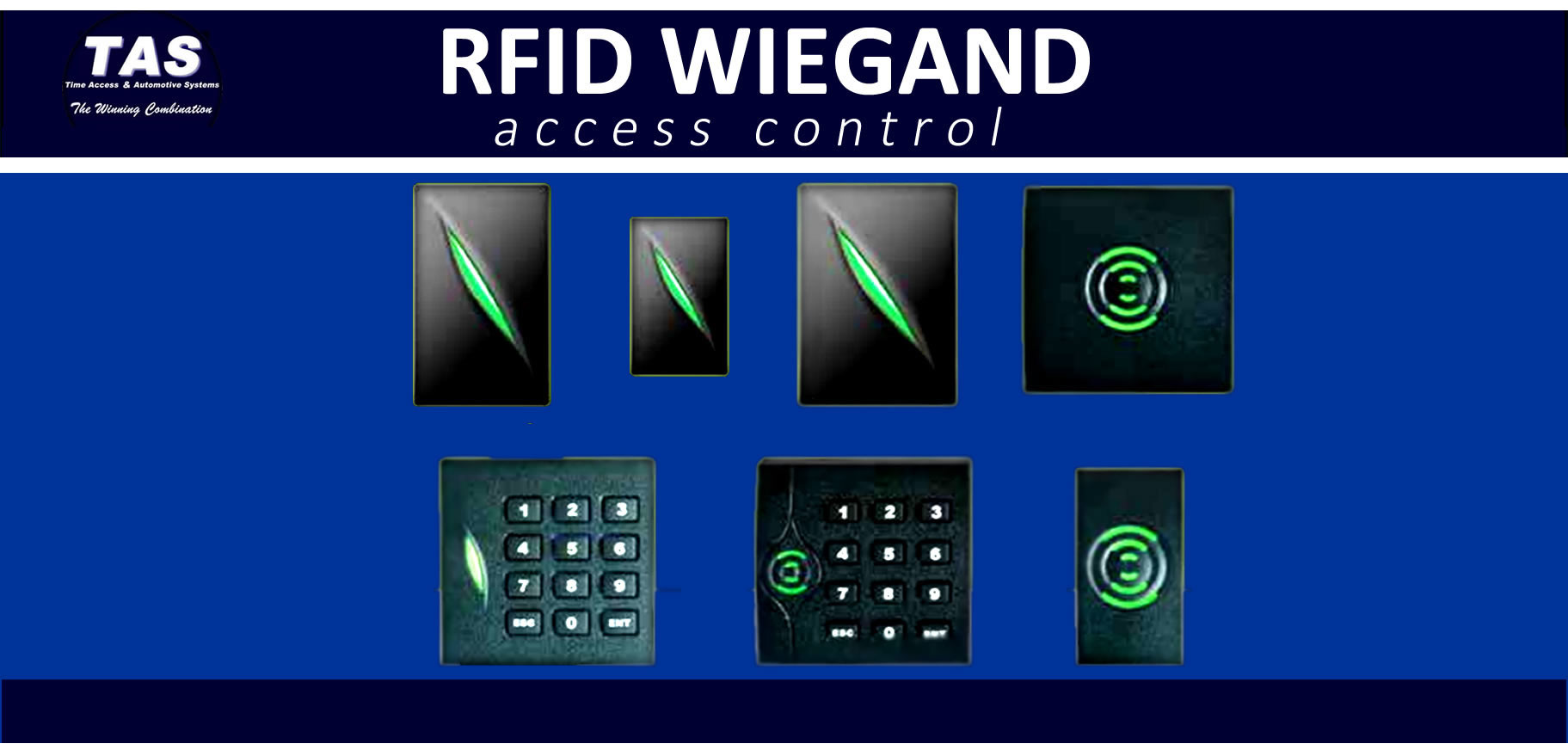 rfid wiegand proximity clock banner