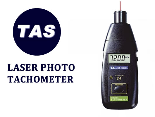 TEST INSTRUMENTATION - LASER PHOTO TACHOMETER